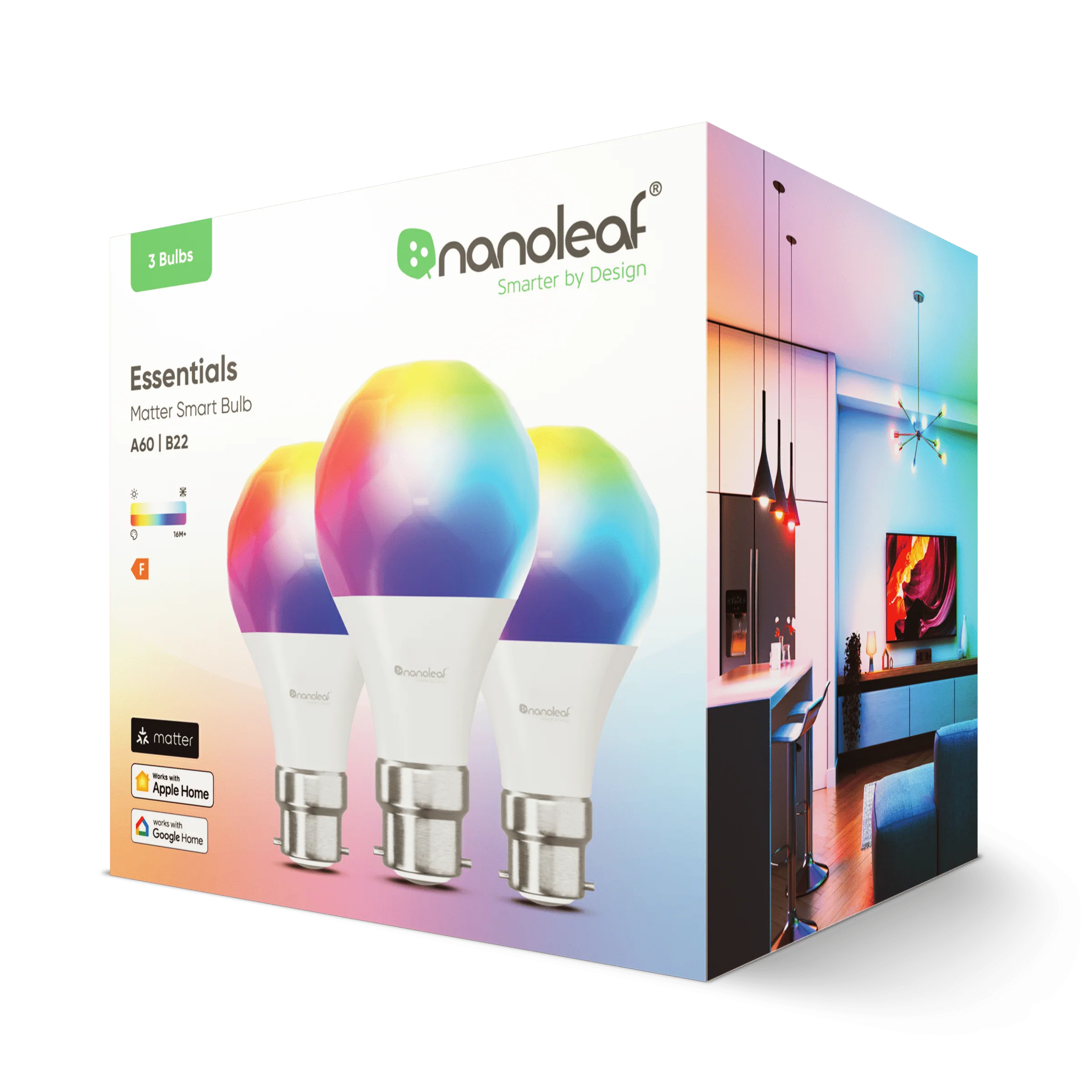 Matter B22 Smart Bulbs (3 Pack) - Image 6