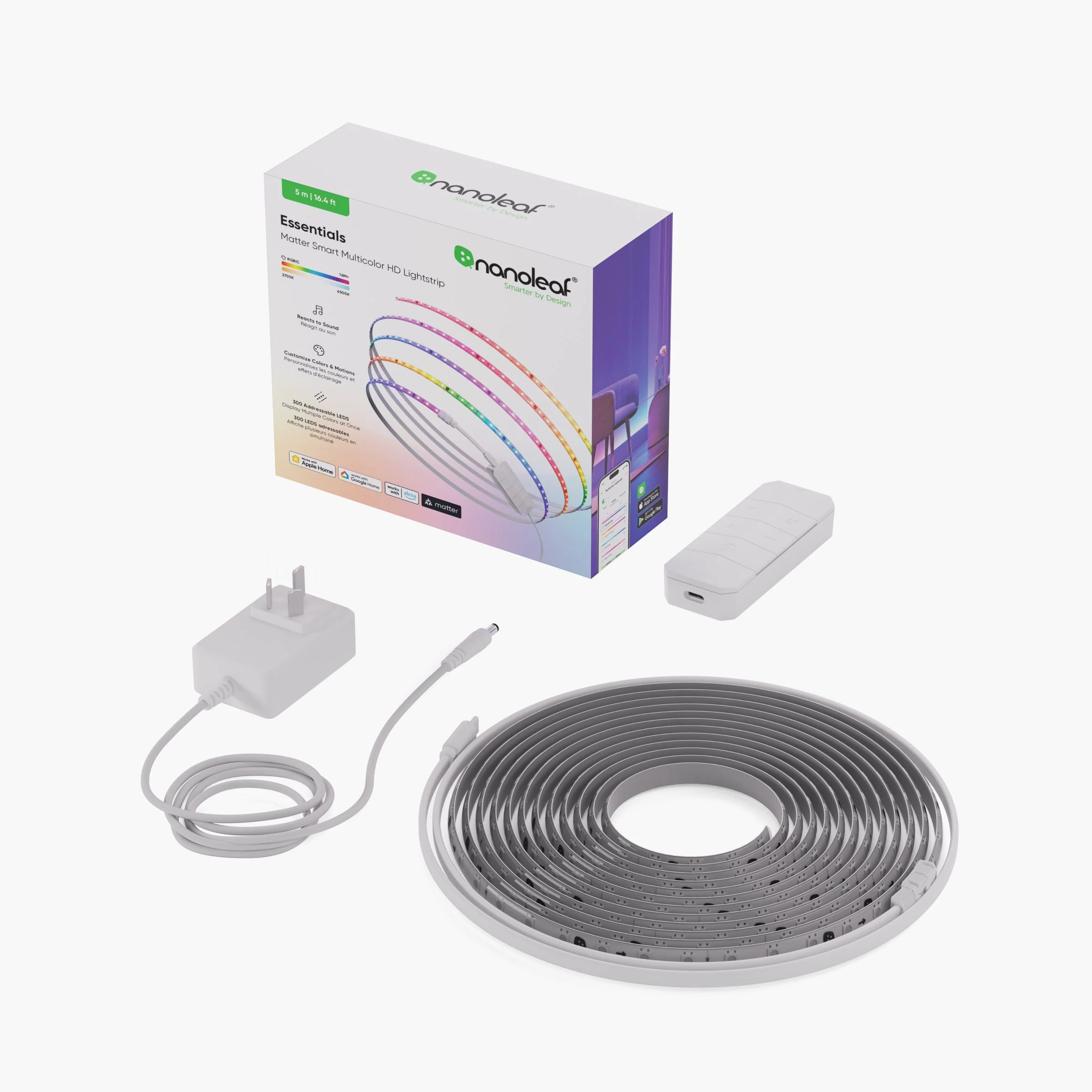 Matter Smart Multicolor HD Lightstrip 16.4ft (5m) - Image 7