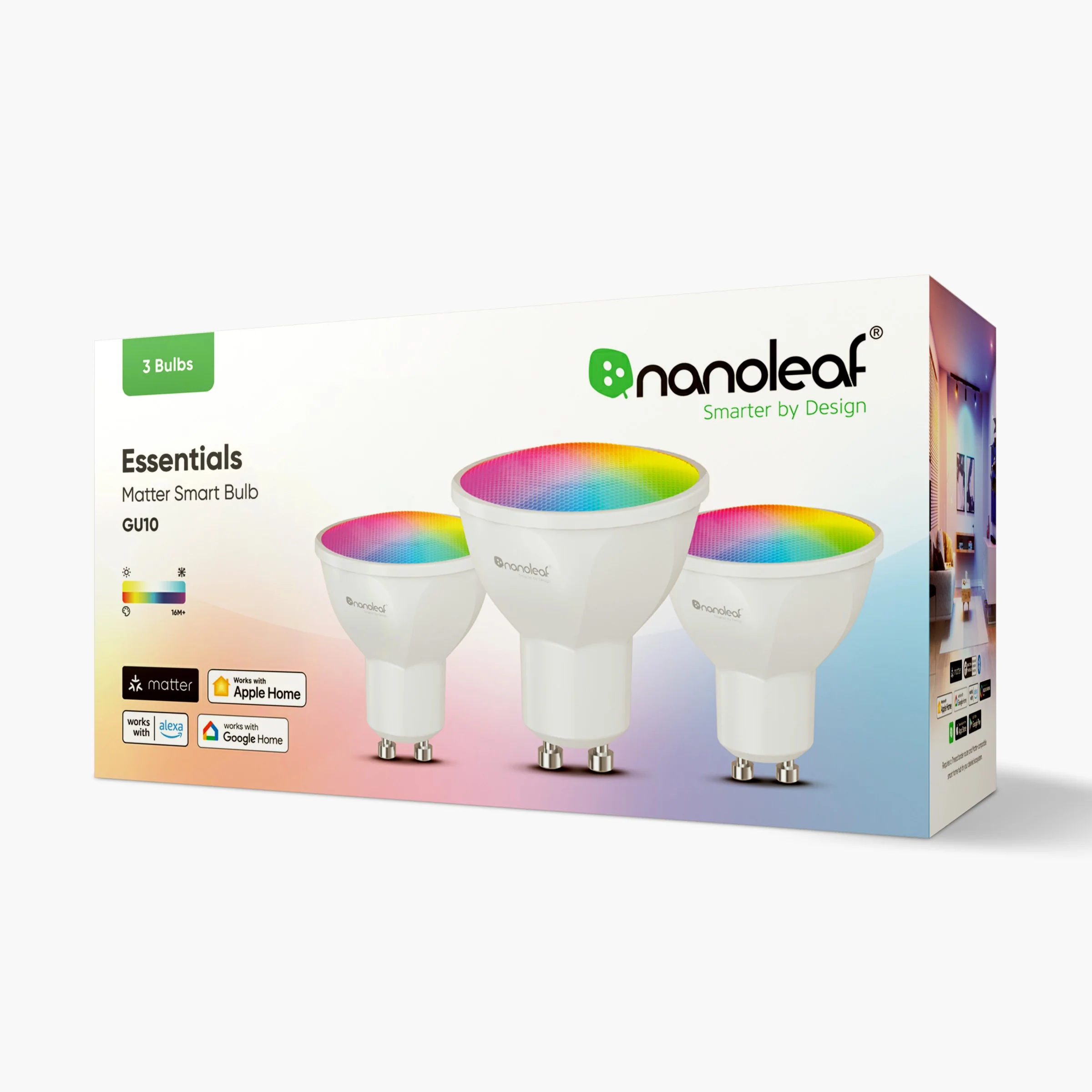 Matter Thread GU10 Smart Bulbs (3 Pack) - Image 4