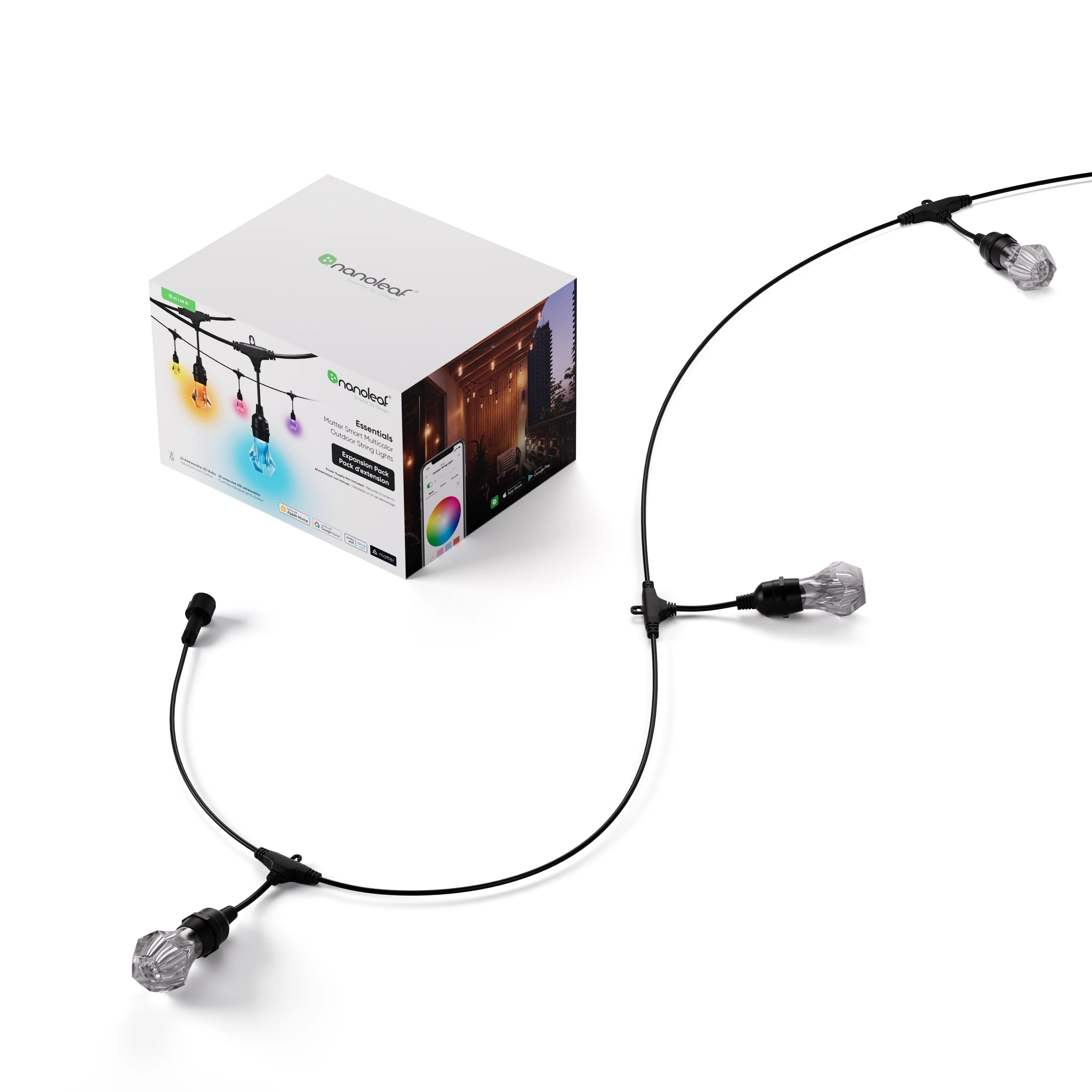 Nanoleaf Outdoor String Lights Expansion Pack - Image 7