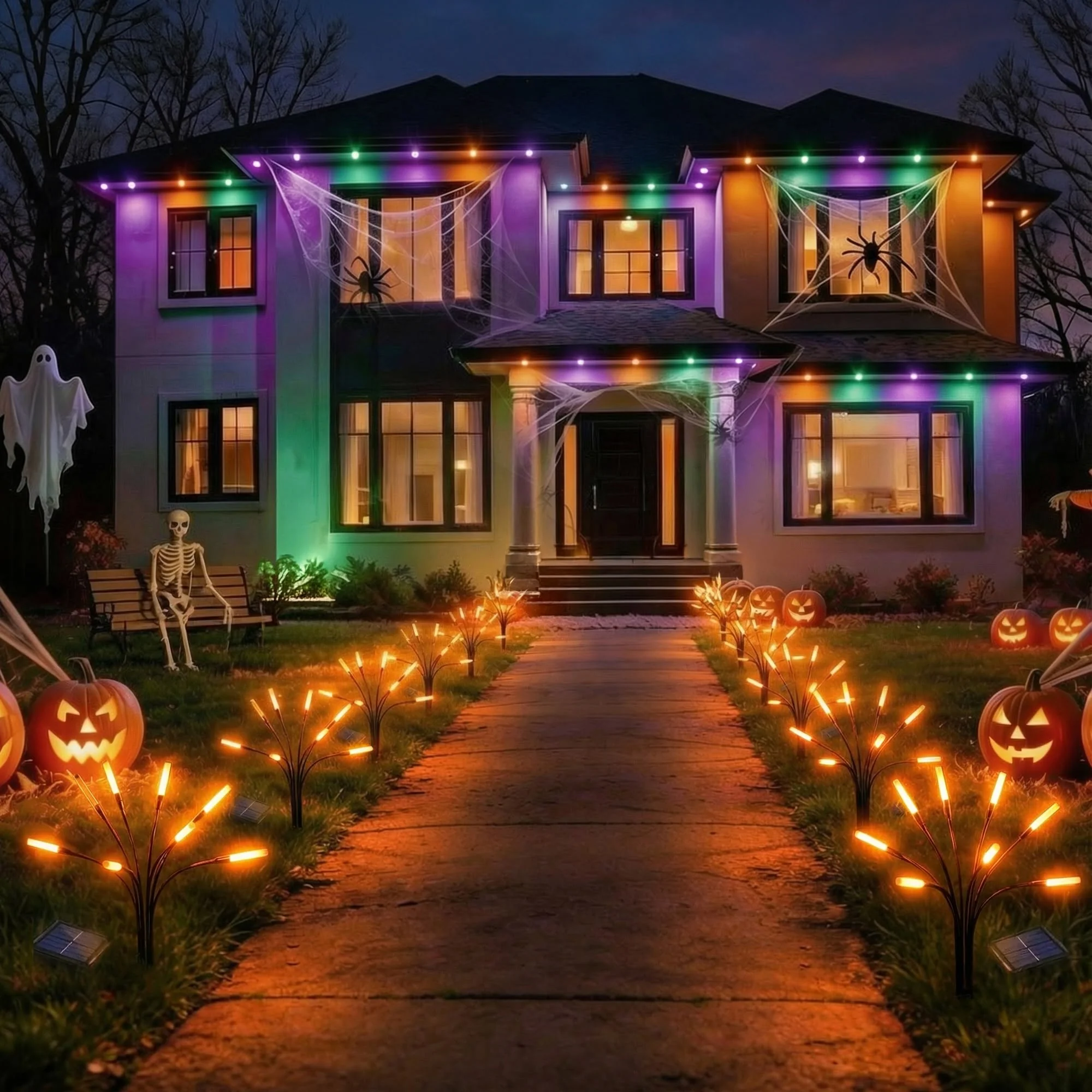 Solar Garden Lights (12 Pack) - Image 3
